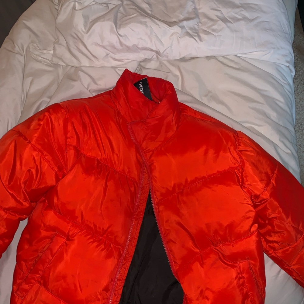 Orange puffer